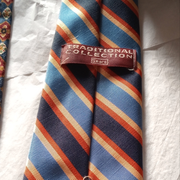 Vintage and Designer Tie Collection.FIVE FOR THE PRICE OF ONE BUNDLE. Blue Tones - Picture 7 of 11